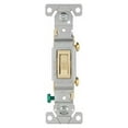 thumbnail image 2 of Eaton Wiring Devices 1301-7V Toggle Switch 120 V Wall Mounting Polycarbonate Ivory, 2 of 2