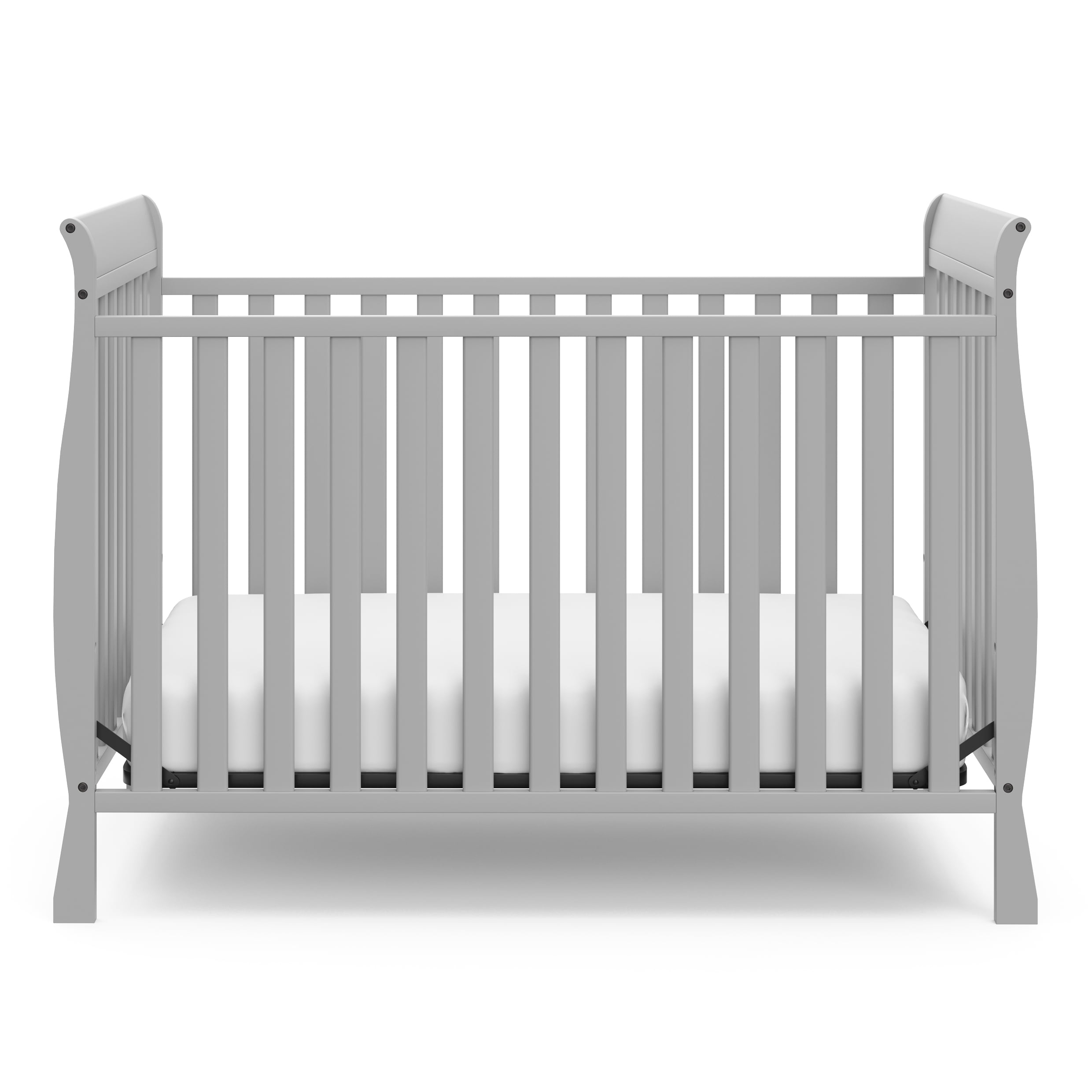 Storkcraft Maxwell 3-in-1 Convertible Baby Crib, Pebble Gray