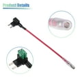 thumbnail image 4 of Unique Bargains 5 Set Universal Car Fuse Tap and Circuit Adapters 12V with 30A Mini Blade Type Fuses, 4 of 6