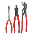 thumbnail image 2 of Knipex 267487 3-Piece Plier Set with 10" Cobra, 2 of 2