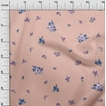 thumbnail image 2 of oneOone Polyester Lycra Fabric Leaves & Flower Floral Decor Fabric Printed BTY 56 Inch Wide, 2 of 4