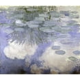 thumbnail image 2 of Monet, Claude 23x20 Black Modern Framed Museum Art Print Titled - Water Lilies - Nymphaeas III, 2 of 4