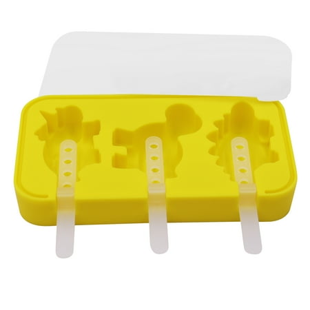 

Ice Cream Mold With Lid Popsicle Mold Summer Silicone Ice Cream Mold，ice cube tray