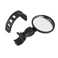 thumbnail image 1 of Adjustable Silicone Band Lightweight Bike Handlebar Rearview Mirror, 3, 2.1in with Wide HD View, Suitable Cycling Security Accessory for Most Bikes, 1 of 7