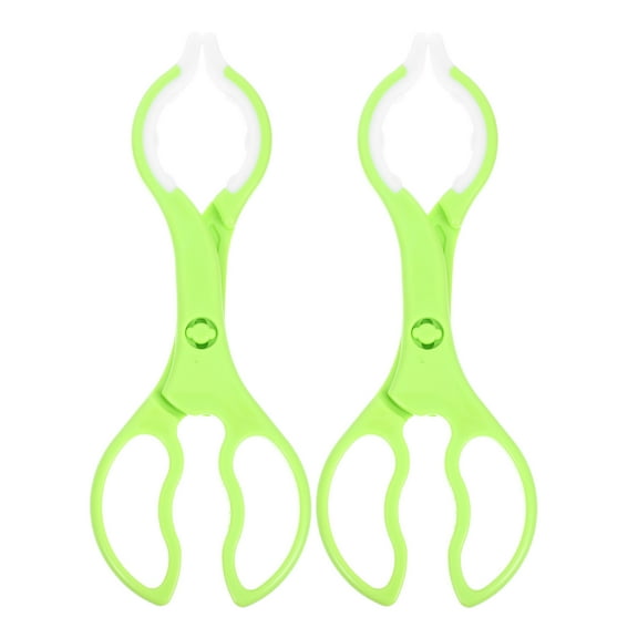 Himition 2pcs Infant Feeding Bottle Tongs Baby Feeding Milk Bottle Clamp Non-slip Bottle Clamp