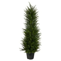 Nearly Natural 2.5' Cypress Artificial Tree UV Resistant (Indoor/Outdoor)