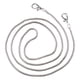 thumbnail image 2 of Bolso de mano con cadena de metal retro para mujer, con hebilla y correa, accesorios para bolso DIY, 120 cm Plata B, 2 of 6