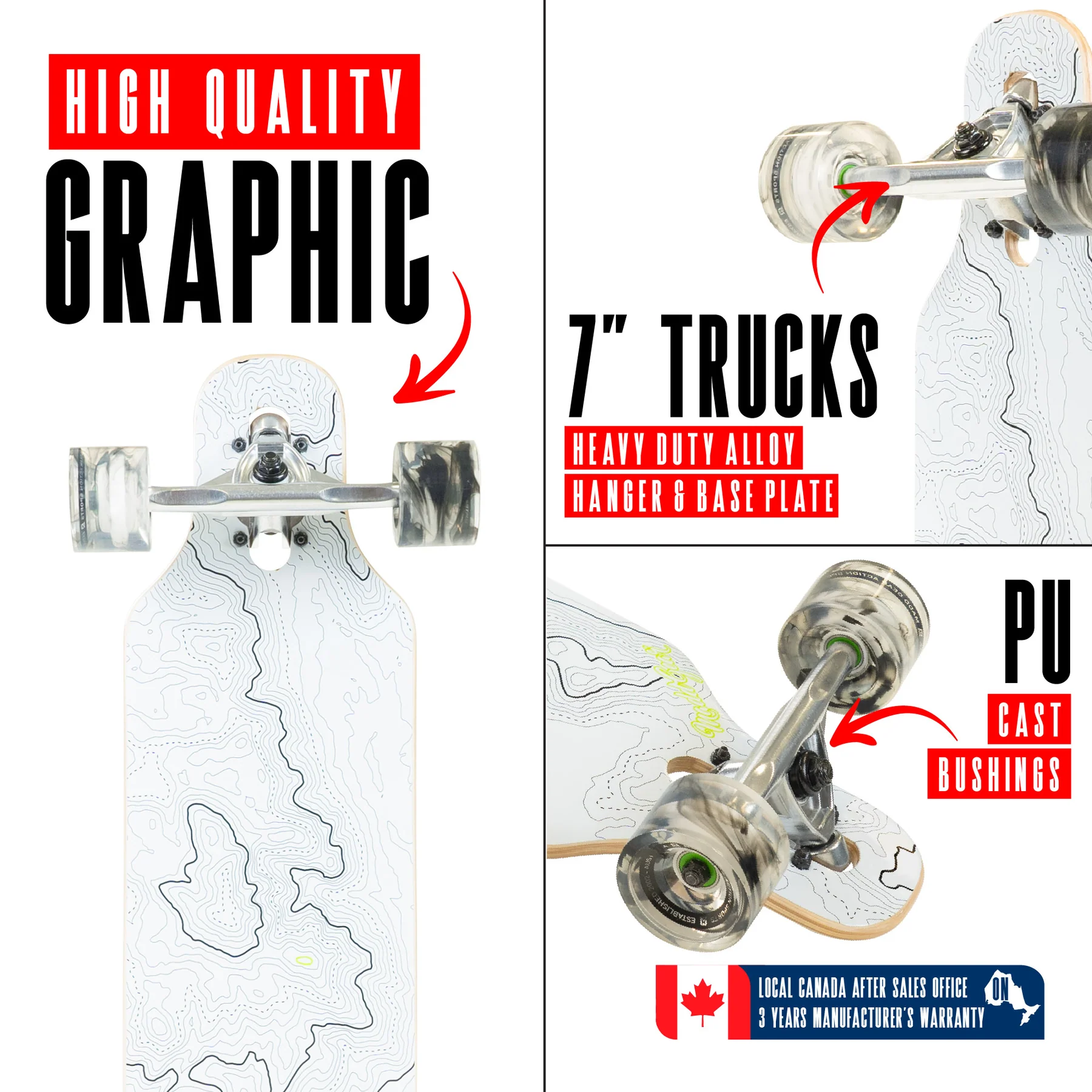 SKATEBOARD DROP THROUGH MADD GEAR 32