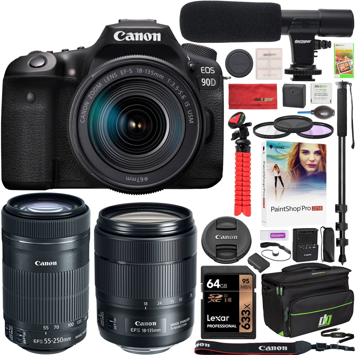 Canon Eos 90d Dslr Camera With Efs 1855mm Lens Video Canon Eos 90d Dslr Camera With Efs 1855mm Lens Video