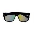 thumbnail image 4 of Timberland MATTE BLACK Men's Rectangle Plastic Blue Lens Sunglass, 4 of 4