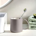 thumbnail image 2 of Cute Round Mouthwash Cup Plastic Toothbrush Tumbler for Bathroom Sink, Assorted Colors Wash Cup for Daily Use, 2 of 6