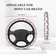 thumbnail image 3 of Fotbe Cherry Blossoms Funda para Volante Universal de 15 pulgadas, Accesorios para Auto para Hombre y Mujer, Protector de Volante Cómodo para SUV y Sedán, 3 of 6