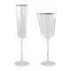 thumbnail image 1 of FELTECHELECTR 2 copas de whisky para fiestas, decorativas, delicadas, creativas, doradas, 1 of 6