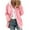 Pink, variant on cocolona Fleece Jacket for Women Long Sleeve Casual Zip Up Hoodies Oversized Hooded Sweatshirts Winter Fuzzy Warm Coats S-2XL
