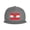 Gray, variant on Flat Bill Snapback Hats for Men Women Austrian Flag Hip Hop Style Plain Baseball Cap Black
