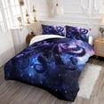 thumbnail image 2 of Octopus Monster Twin Funda Nórdica Púrpura Galaxy Funda Nórdica Estrellas Starry Sky, 2 of 6