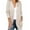 Beige, variant on Aoochasliy Womens Cardigan Clearance Soild Long Sleeve Pocket Plush Long Knit Cardigan Sweater