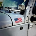 thumbnail image 3 of 5pcs USA Flag Vinyl Sticker, Large Patriotic Decals For Car, Truck Window, Auto Bumper-4.5 Inches By 2.6 Inches, 3 of 7