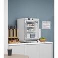 thumbnail image 6 of 24 in. Commercial Countertop Display Freezer in White with Stainless Steel and Glass Door, 4.6 Cu. ft. (KM-MDF46GD), 6 of 12