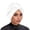 White, variant on Versatile Soft Stretchy Turban Style Head Cover Scarf Hat Wrap For Women Fashion Accessory