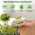 thumbnail image 2 of UNTIMATY 166pcs Hydroponic Pods Kit Grow Anything with Grow Sponges, Baskets, Domes, Labels, Compatible with All Hydroponics Brands, 2 of 8