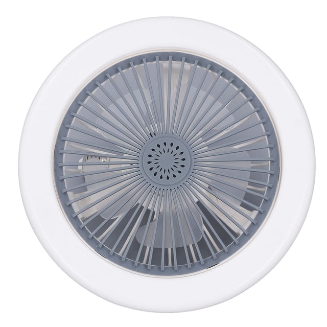 Luz del Ventilador de Techo de la Casa, una Cómoda Luz del Ventilador de Techo de Enfriamiento 85-265V 6500K de Bajo Ruido Con Base de Lámpara E27 Para La Oficina