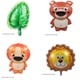 thumbnail image 5 of Globo Carta de cumpleaños Juego de globos de animales de dibujos animados Látex Látex Decoración de fiesta Adorno de bricolaje, 42 piezas, Tipo 1 Methold HA004102-01, 5 of 6