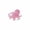 Pink, variant on Glitter Transparent Squid Squish Toys,Fidget Squeeze Gadget,Slow Rebound Stress Relief,Party Favors Sensory Surprise Gift,1 PC,Pink