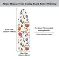 thumbnail image 5 of HELLHERO Floral Ironing Board Cover, 15×54inch, This Cover Fits Most Standard Boards, Dust - Proof Ironing Accessory for Home Decoration, 5 of 5