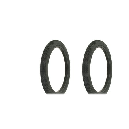 Two Bike Tire 20 x 2.125 Black/Black Side Wall HF-120A.
