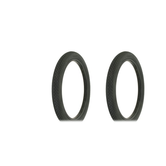 Two Bike Tire 20 x 2.125 Black/Black Side Wall HF-120A.