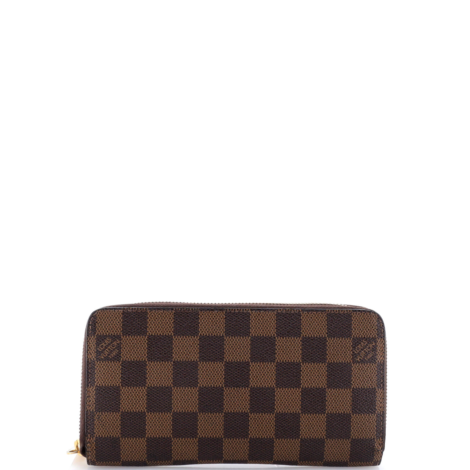 Pre-Owned Louis Vuitton Zippy Wallet Damier By Rebag