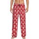 thumbnail image 1 of Fotbe Cartoon Lobster Pantalones de Pijama para Hombre, Pantalones de Dormir, Pantalones de Casa con Cintura Ajustable y Bolsillos-3X-Large, 1 of 6