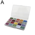 thumbnail image 3 of Mini Forestry Shifting Watercolor Painting Set, 20/60 Color Shifting Paint, 3 of 7