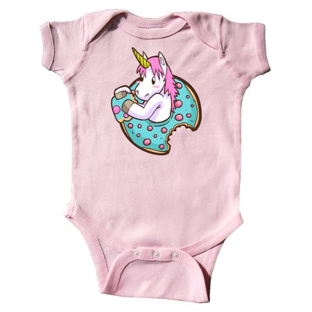 

Inktastic Unicorn Donut Gift Baby Boy or Baby Girl Bodysuit