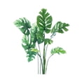 thumbnail image 2 of GUOOL Green Plant Wall Mural Plant Pattern DIY Versatile Accessory Wall Decoration for, 2 of 9