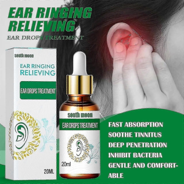Tinnitus Ear Drops Relieve Tinnitus Troubles Airplane Tinnitus Drops Ear Cans for Ear