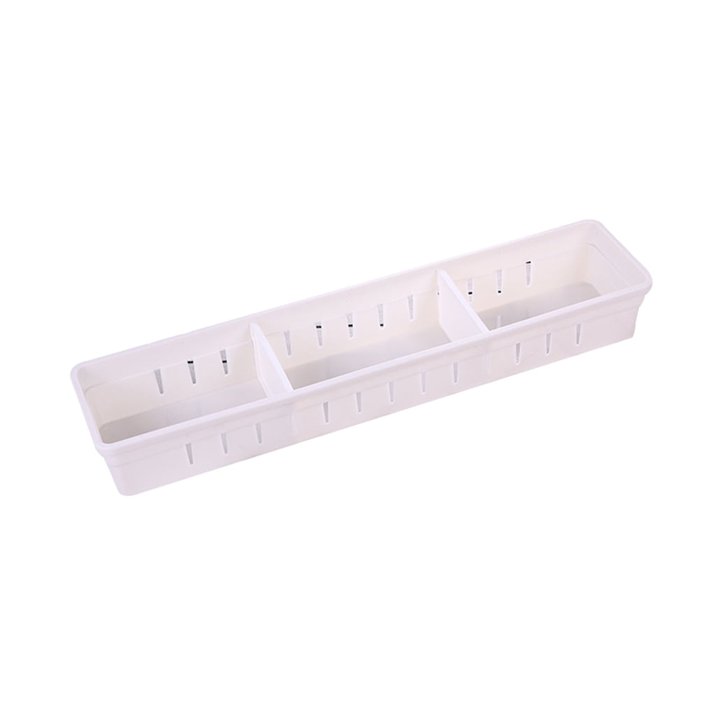 Adjustable Desk Drawer Organizer Dividers Storage Box Bin