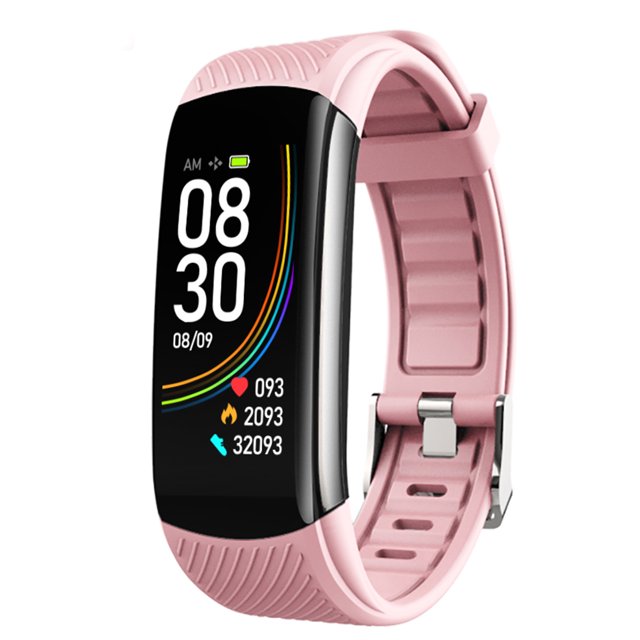 Heartrate Blood Pressure Reloj Smar Temperatura corporal Oxígeno en sangre Pulsera impermeable Sweethay EL5403-04B
