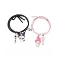 thumbnail image 1 of Pulsera My Melody + Kuromi Dúo Manganitica Parejas Amistad, 1 of 5