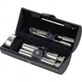 thumbnail image 2 of Visol VAC301 Venture Black Leather Drinking Travel Gift Set, 2 of 3