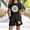 Black, variant on Girls Summer Outfit Sets Size 10-12, Casual Graphic Short Sleeve 2 Piece Girls' Clothing Sets Green Size 10-12