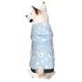 thumbnail image 1 of Fotbe Cute Bunny Sudadera con Estampado para Perros Pequeños – Suéter con Capucha para Mascotas, Tela Suave de Forro Polar con Bolsillo-Medium, 1 of 7