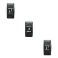 thumbnail image 1 of Transemion Interrupteurs à Bascule pour Voiture Bateau Interrupteur à Bascule Barre Lumineuse LED Léger Interrupteur Rétractable Universel Contrôleur à Bascule pour 3Ensemble, 1 of 6