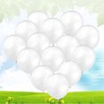 thumbnail image 6 of unbranded  100 Pcs Birthday Latex Balloon Pearl White Balloons Decoration Hollow Decorations, 6 of 8
