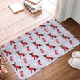 thumbnail image 2 of Non Slip Door Mat, Cute Christmas sock Dog Fast Drying Bath Tub Mats, Absorbent Bathroom Rugs Entrance Welcome Mat, Bath MatS for Tub, Floor, Home, Kitchen, Hotel,16x24in, 2 of 6