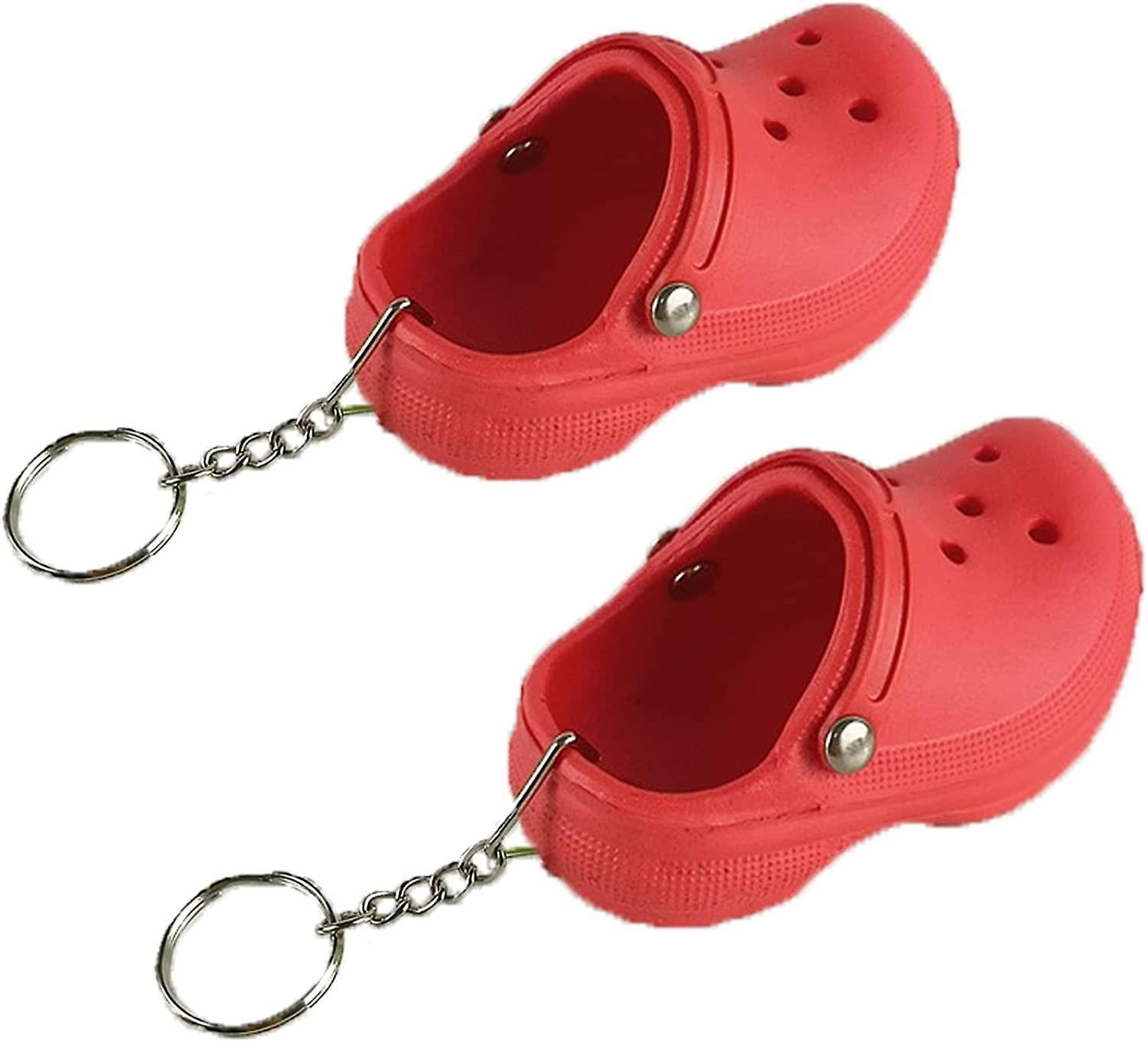 2pcs Mi2pcs Mini Croc Llavero Lindo Zapato Estilo Llavero Zapato Charms Colgante Llavero Divertido Llavero Para Giftni Croc Llavero Lindo Zapato Estilo Llavero Walmart en linea