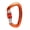 Orange, variant on YIFAEUX Climbing Carabiner Screw Gate Locking Heavy Duty 812KW 25KN Aviation Aluminum D-shaped Ring Outdoor Hiking Snap Hook Clip Safety Buckle