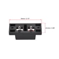 thumbnail image 2 of 2 Ways Spring Speaker Terminal Clip Push Release Connector Audio Cable Terminals Strip Block Black Red WP2-10, 2Pcs, 2 of 4