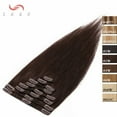 thumbnail image 3 of SEGO Clip in Human Hair Extensions Soft Silky Straight Hair 8pcs/18clips, 3 of 6